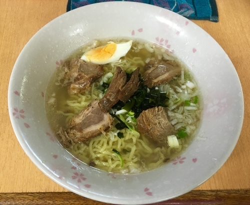 「テールラーメン 500円」@光亭の写真