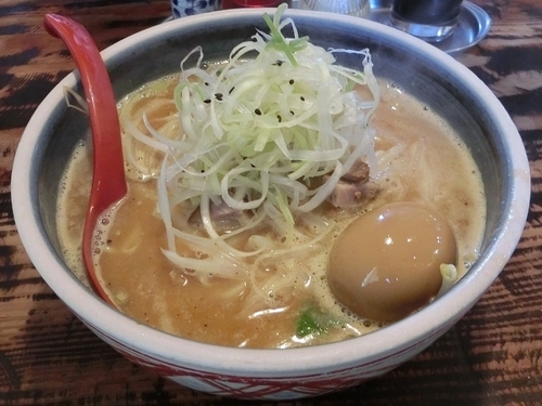 「海の味噌味玉そば」@中華そば 螢の写真