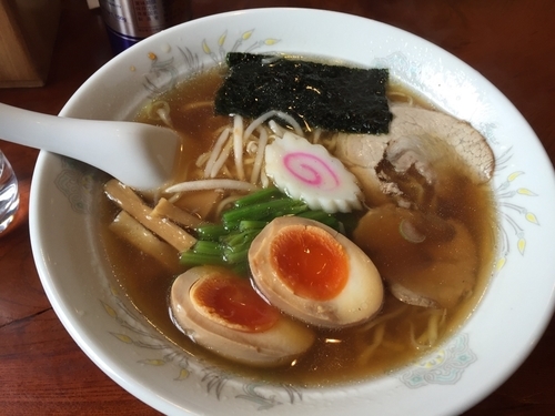 「味付け玉子らぁめん 780円」@たちばな家の写真