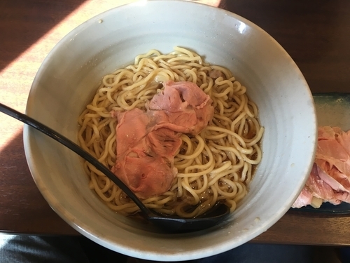 「中華そば しっかり 中盛／¥900」@中華そば 笹井の写真