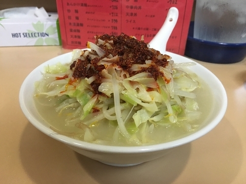 「タンメン」@塩山館食堂の写真