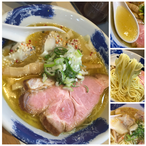 「塩ワンタンメン￥800」@麺屋 扇 SENの写真