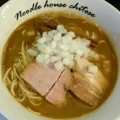 「【本日限定】濃厚煮干らぁめん　８００円」@麺庵ちとせの写真