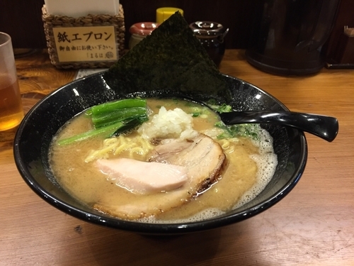 「鶏白湯ラーメン 780円 20150112」@三代目麺処 「まるは」極 船橋店の写真