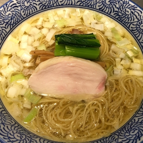 「純鶏塩らぁ麺 清澄780円」@豚骨一燈の写真
