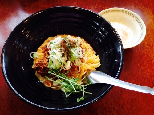 「広島流 汁なし担々麺」@らーめん 岳 南信州宮田村店の写真