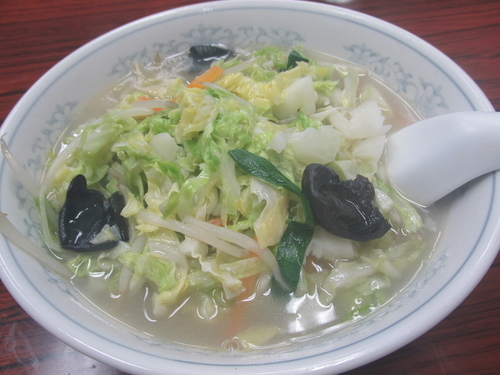 「タンメン　「650円」」@中華料理 飛龍の写真