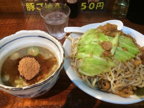 「濃厚極太つけめんジロベジのせ」@麺処 井の庄 立川店の写真