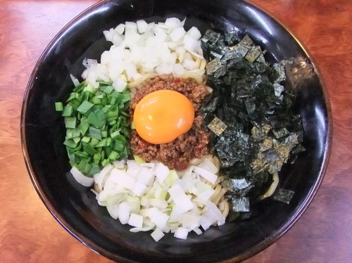 「台湾まぜそば」@自家製太麺 元気屋の写真
