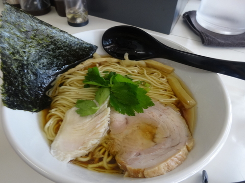 「鶏そば800円+大盛100円」@麺匠 独眼流の写真