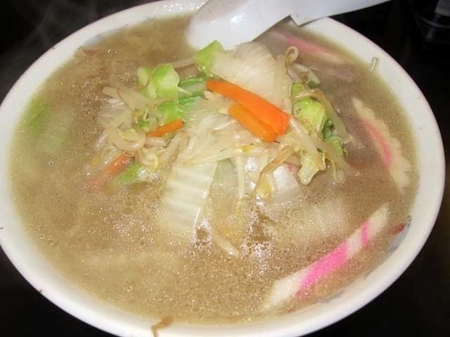 「タンメン　650円」@大釜 本店の写真