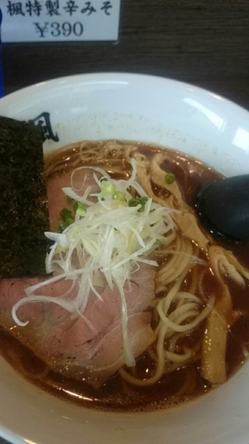 「醤楓麺」@らーめん楓の写真