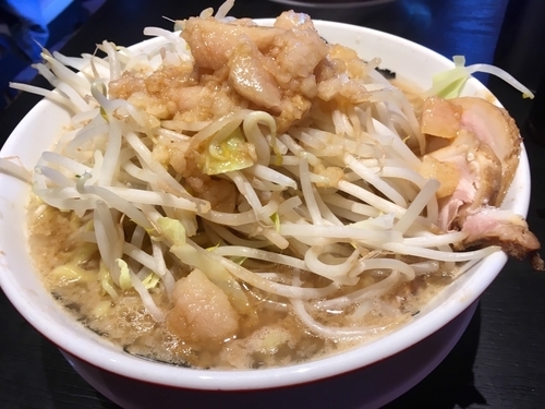 「らーめん(カラメ、アブラチョイ増し) ¥780」@らーめん男盛 本店の写真