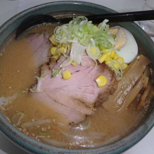 「みそラーメン(800円)」@コタンの写真