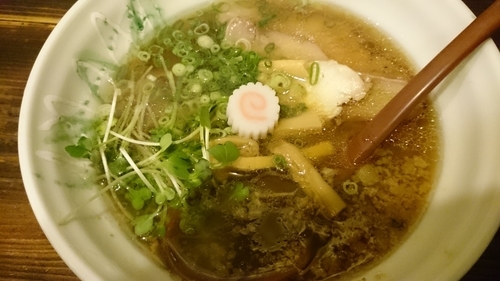 「正油ラーメン」@G麺7の写真