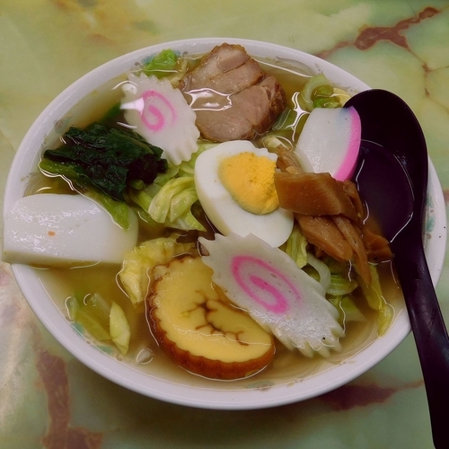 「五目そば（税別 700円）」@よしの食堂の写真