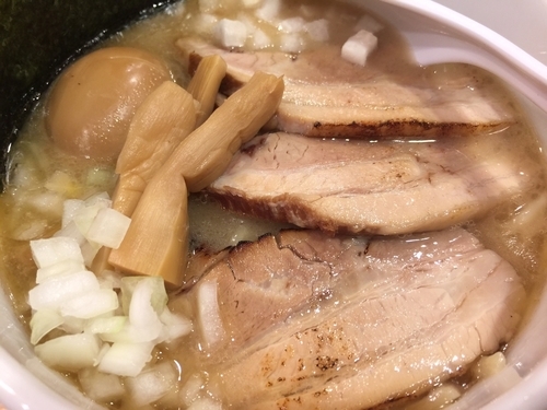 「ホタテの６９＋特製おらが＋玉ねぎ」@SHINBASHI おらがの写真