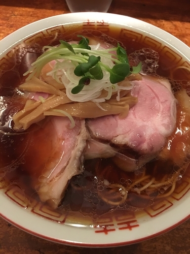 「チャーシュー中華そば」@中華そば しば田の写真