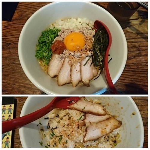 「海老香る混ぜそば+三枚チャーシュー」@大公の写真