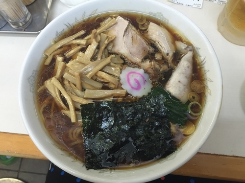 「青島ラーメン 大 メンマ【850円】」@青島食堂 秋葉原店の写真