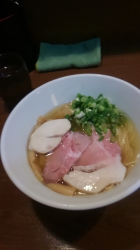 「冷し煮干らあめん　￥750」@らあめん こそっとの写真