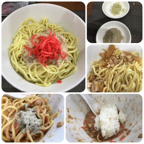 「ジャンクそば¥850」@麺丼Dining 夢者の写真