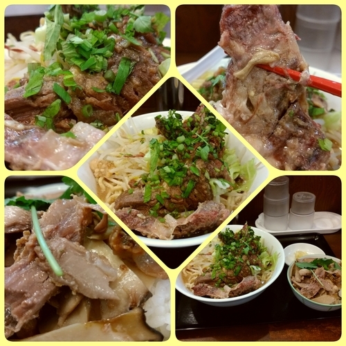 「【限定】ニクボシロウ＋マグロエンガワ飯」@ラーメン愉悦処 似星の写真