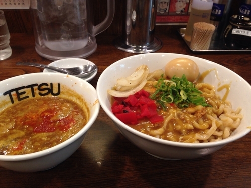 「牛すじカレーつけ麺¥900」@つけめんTETSU 赤羽店の写真