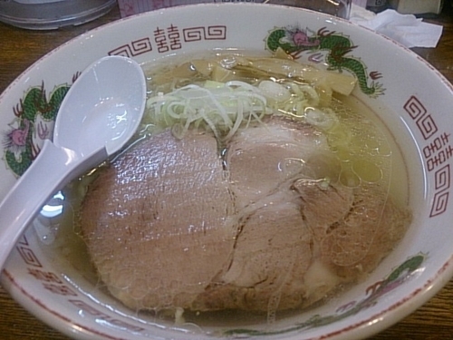 「朝専用中華ソバ 塩味」@らあめん 寸八 総本店の写真