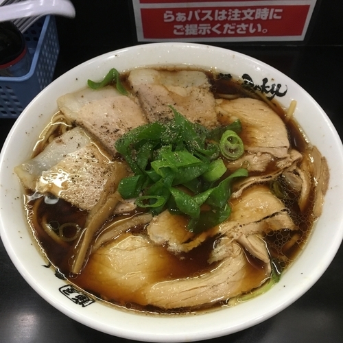 「中華そば（大）＋肉増し」@麺屋 丈六の写真