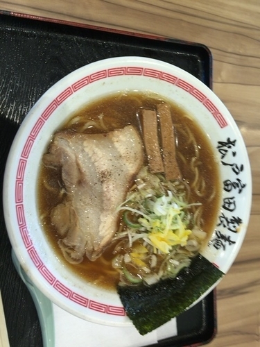 「中華そば 750円」@松戸富田製麺 三井アウトレットパーク木更津店の写真