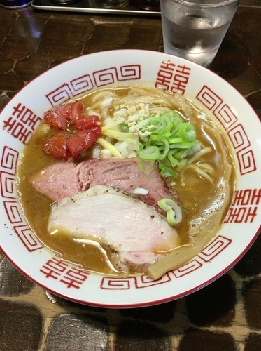 「味噌！渡り蟹蕎麦」@特級鶏蕎麦 龍介の写真