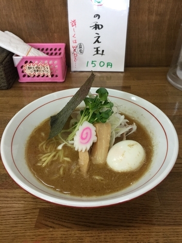 「4年前のレギュラーメニュー煮干し中華そば」@㐂九家の写真