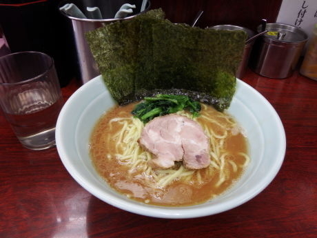 「ラーメン　並」@横浜ラーメン武蔵家 菊名店の写真
