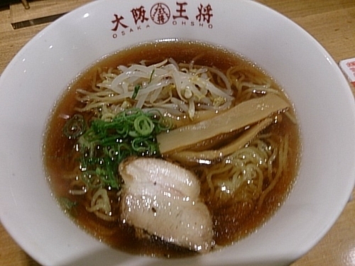 「中華そば」@大阪王将 松本店の写真