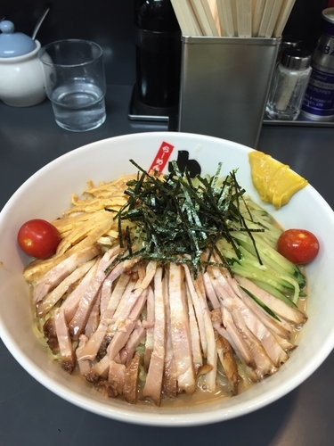 「冷やしめん」@らーめん処 力 綾瀬店の写真