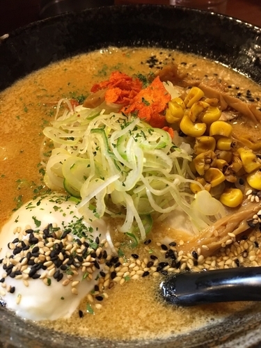 「濃厚味噌らーめん」@札幌ラーメン獅子王の写真