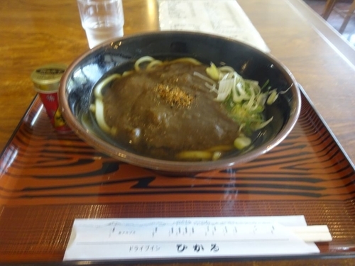 「カレーうどん」@ドライブインひかるの写真