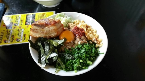 「男の台湾まぜそば@980円」@つけ麺・ラーメン カガミハラ55の写真