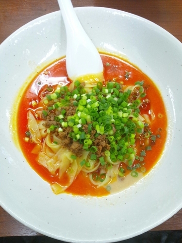 「汁なし担々麺」@四川担々麺 杏亭の写真