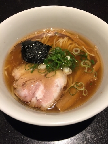 「ミニ醤油らぁ麺」@支那そばや 新横浜ラーメン博物館店の写真