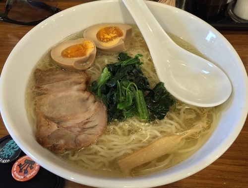「らぁめん＋たまご（￥680＋shopカード提示サービス）」@麺酒場 季の写真