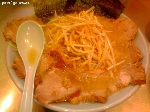 「ネギチャーシューメン (880円)」@ラーメンショップ 新守谷店の写真