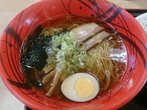「醤油ラーメン」@姨捨SA（下り）の写真