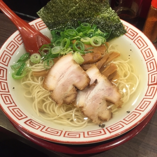 「塩そば（小）（￥680）」@麺屋7.5Hz 新橋店の写真