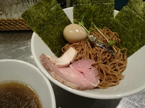 「つけそば800円＋特製おつまみ＆その他いろいろ」@さんじの写真