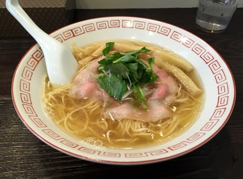 「煮干しそば（塩）」@中華そば 向日葵の写真