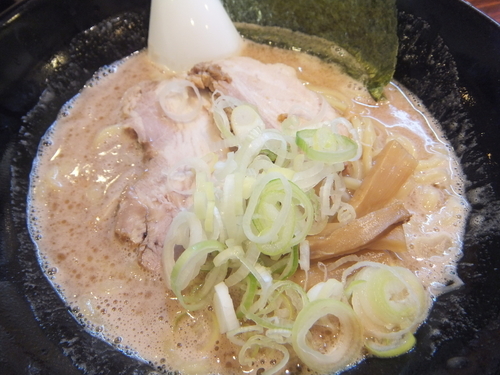 「ラーメン太麺、大盛200g680円」@ラーメン長山の写真
