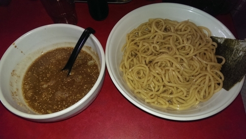 「煮干つけ麺、大盛」@jun-pey ra-men 成瀬本店の写真