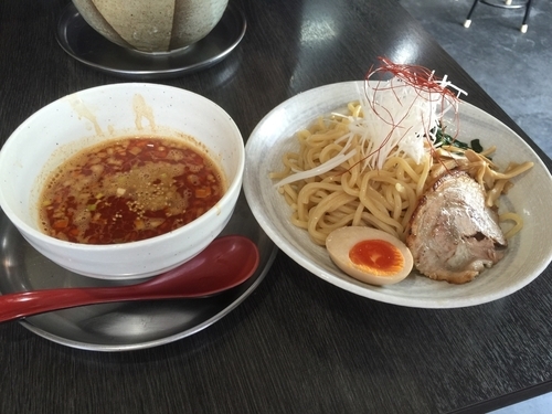 「辛つけ麺」@麺屋 番の写真